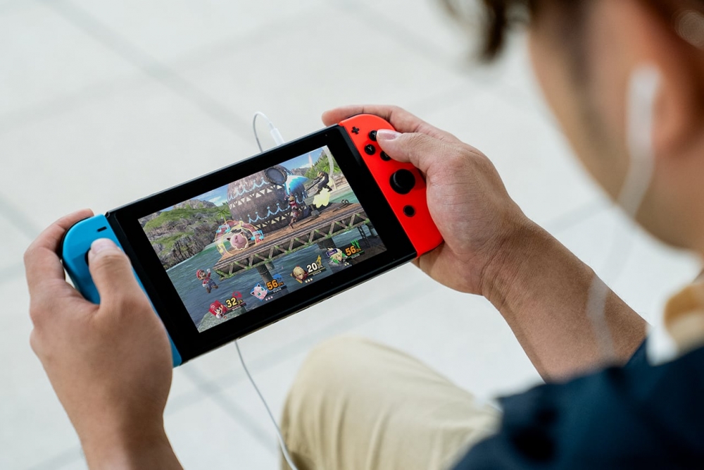 越來越多人玩Switch遊戲。