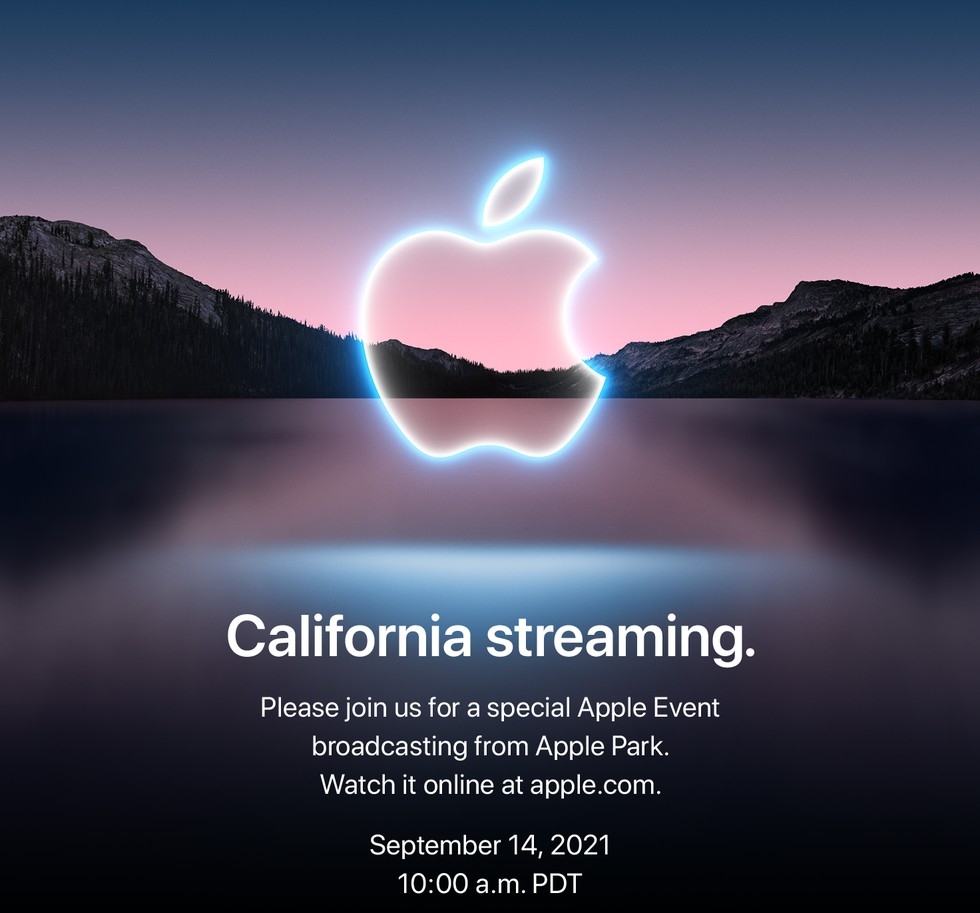 Apple確定於美國時間9月14日早上10點(香港時間9月15日淩晨1點),舉行Apple發布會2021。