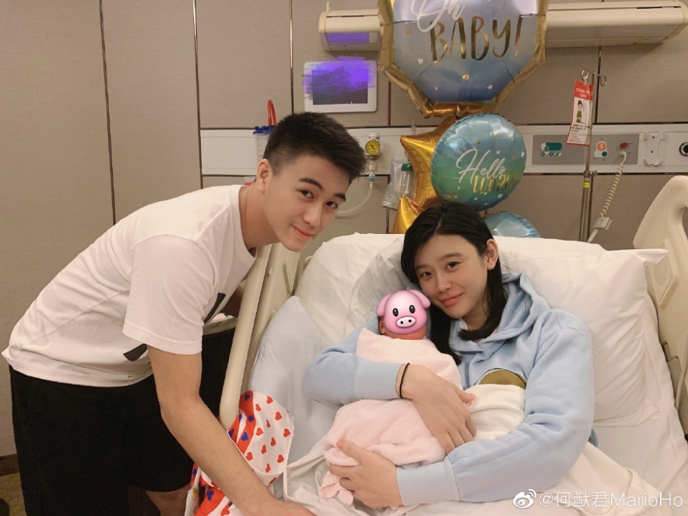 「豪門新抱」奚夢瑤同已故賭王四房兒子何猷君結婚後育有一子