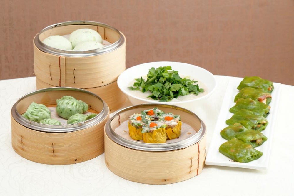 全新推出的芫荽系列點心