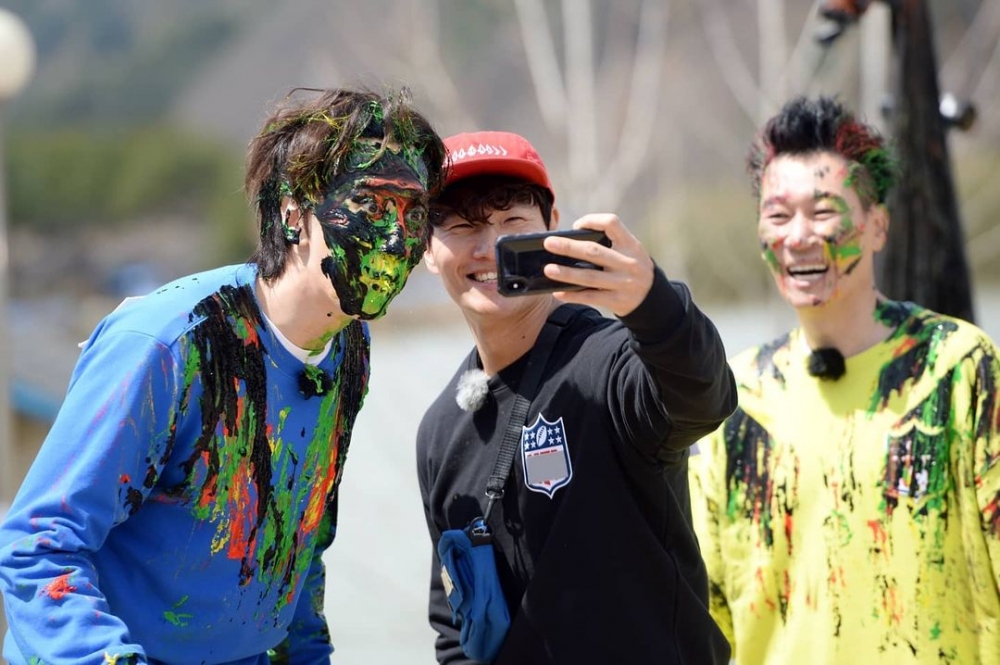 李光洙在《RUNNING MAN》一直憑著犧牲形象的搞笑模樣受到粉絲的喜愛。