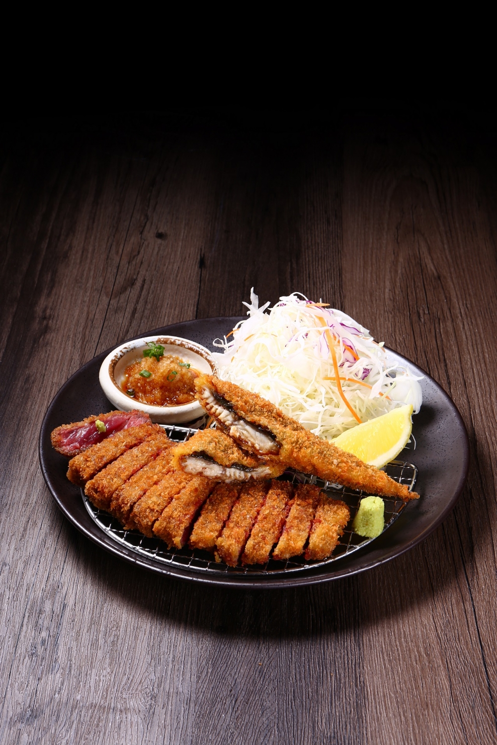 翼板伴鰻魚套餐