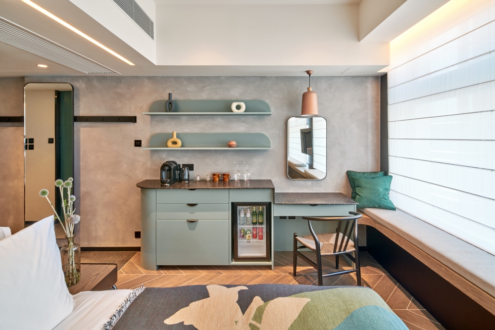 黃竹坑全新雅格酒店the Arca 5月中正式試業,以玉蘭花作為設計靈感。