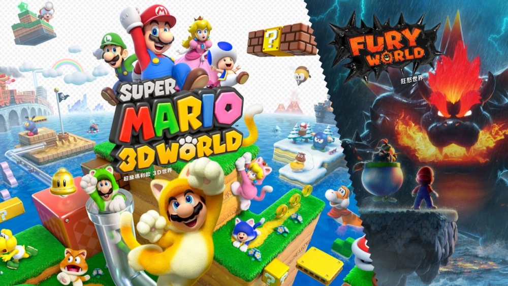 Switch Party Game_超級瑪利歐 3D世界 + 狂怒世界