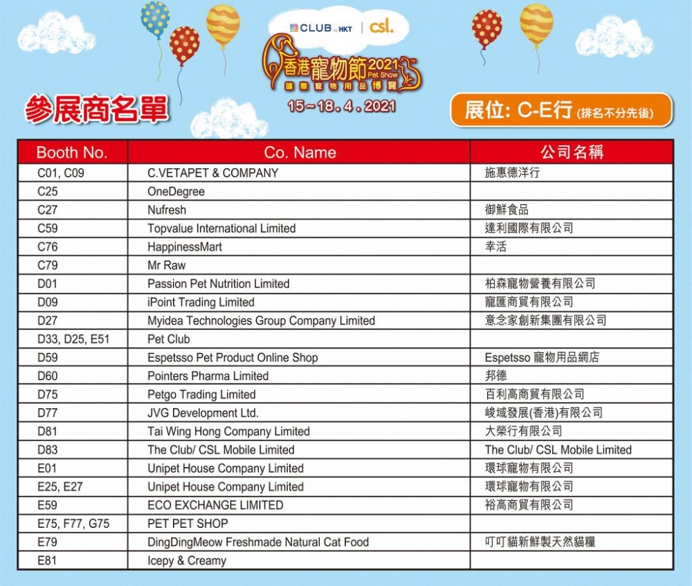2021香港寵物節