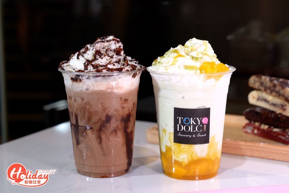 沙冰系列以鮮奶、鮮果醬及多款不同口味的意大利雪糕來調製，甜度恰到好處。