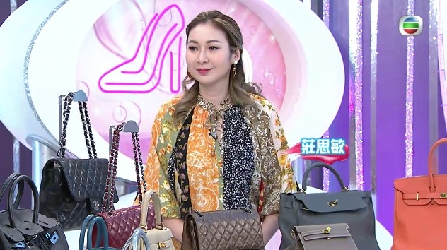 主持都有介紹保值潛力極高嘅Hermès Kelly、Birkin系列。