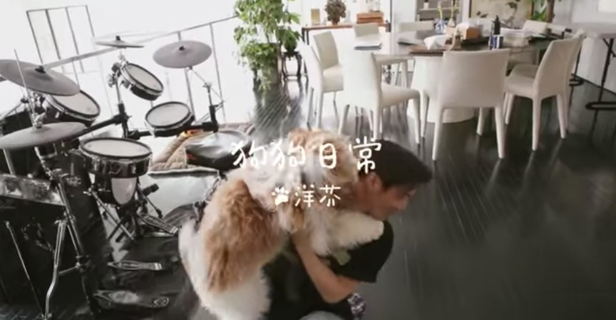 謝霆鋒家中飯廳空間感極大