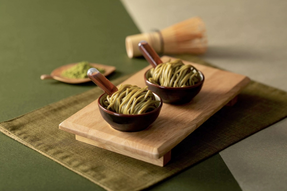 抹茶冷麵