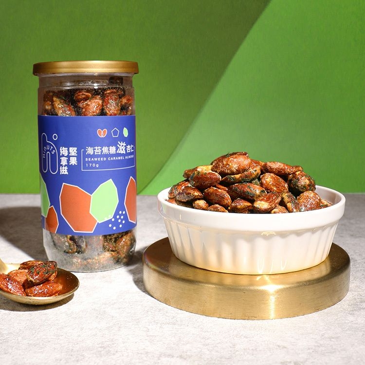 海苔焦糖滋杏仁
