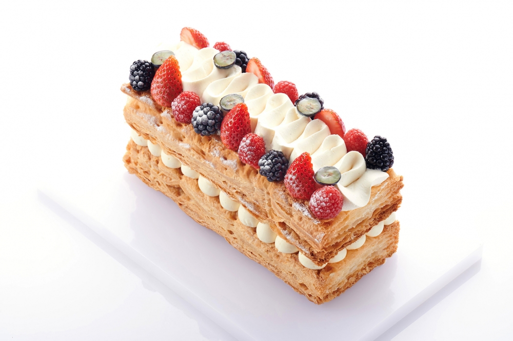 馬達加斯加雲呢拿及鮮莓法式千層酥