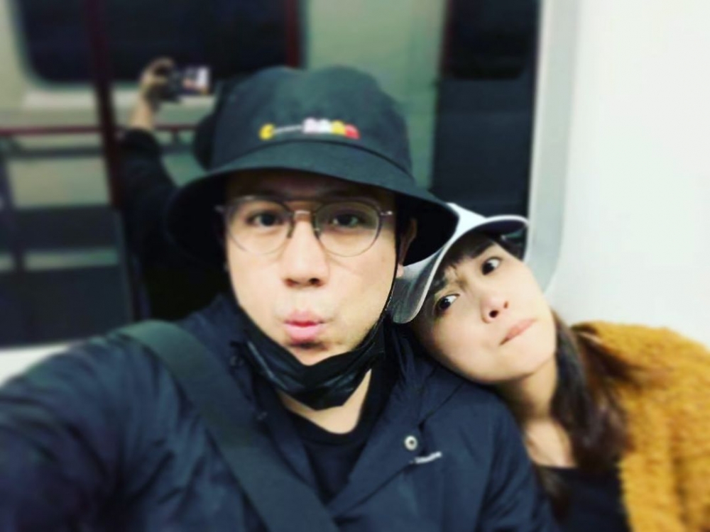 張致恒同太太雯雯結婚後育有兩子