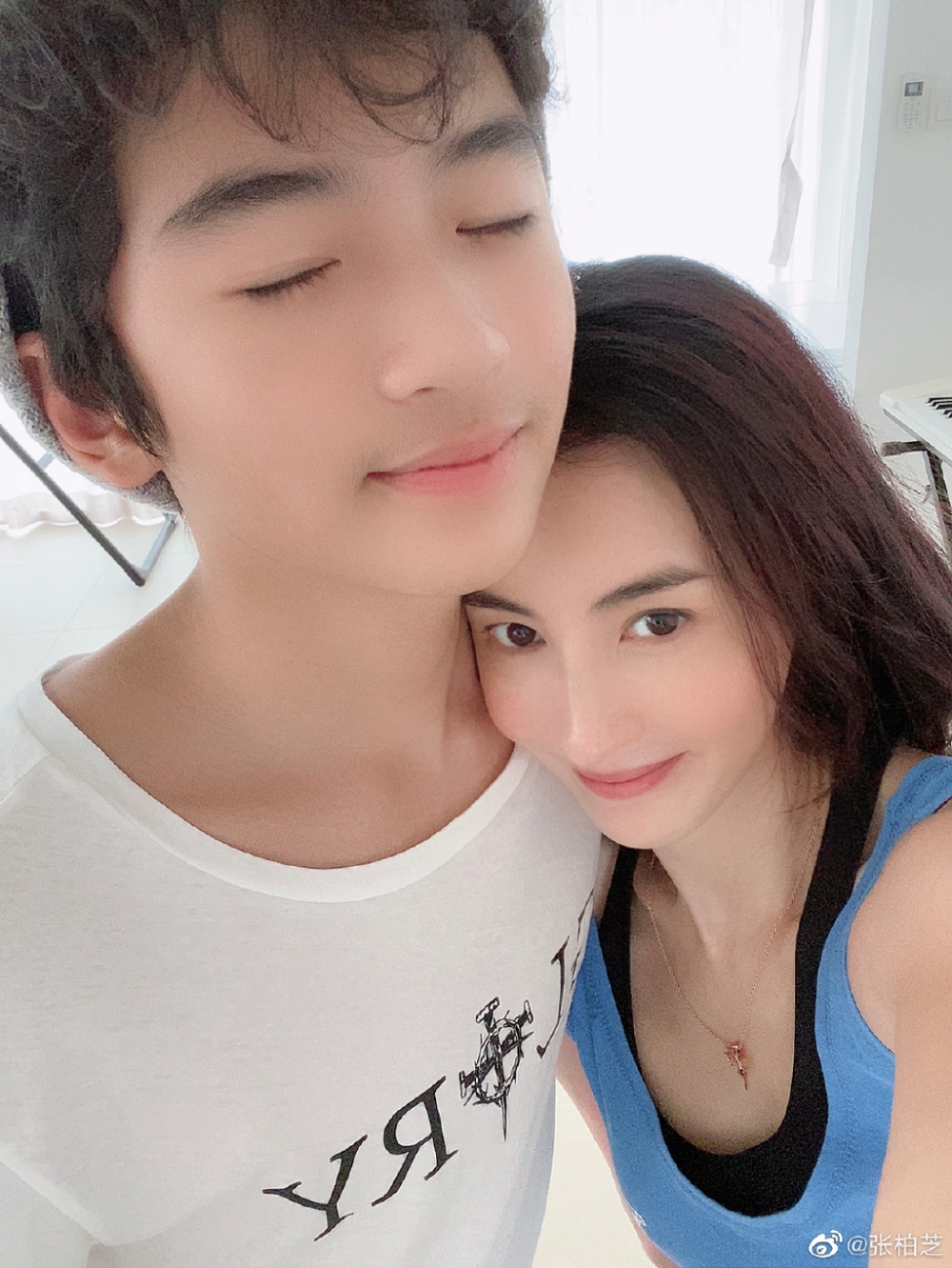 張柏芝同大仔Lucas