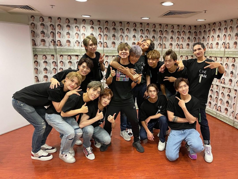 當初花姐好想搵佢加入MIRROR，但佢出於考慮未有答應