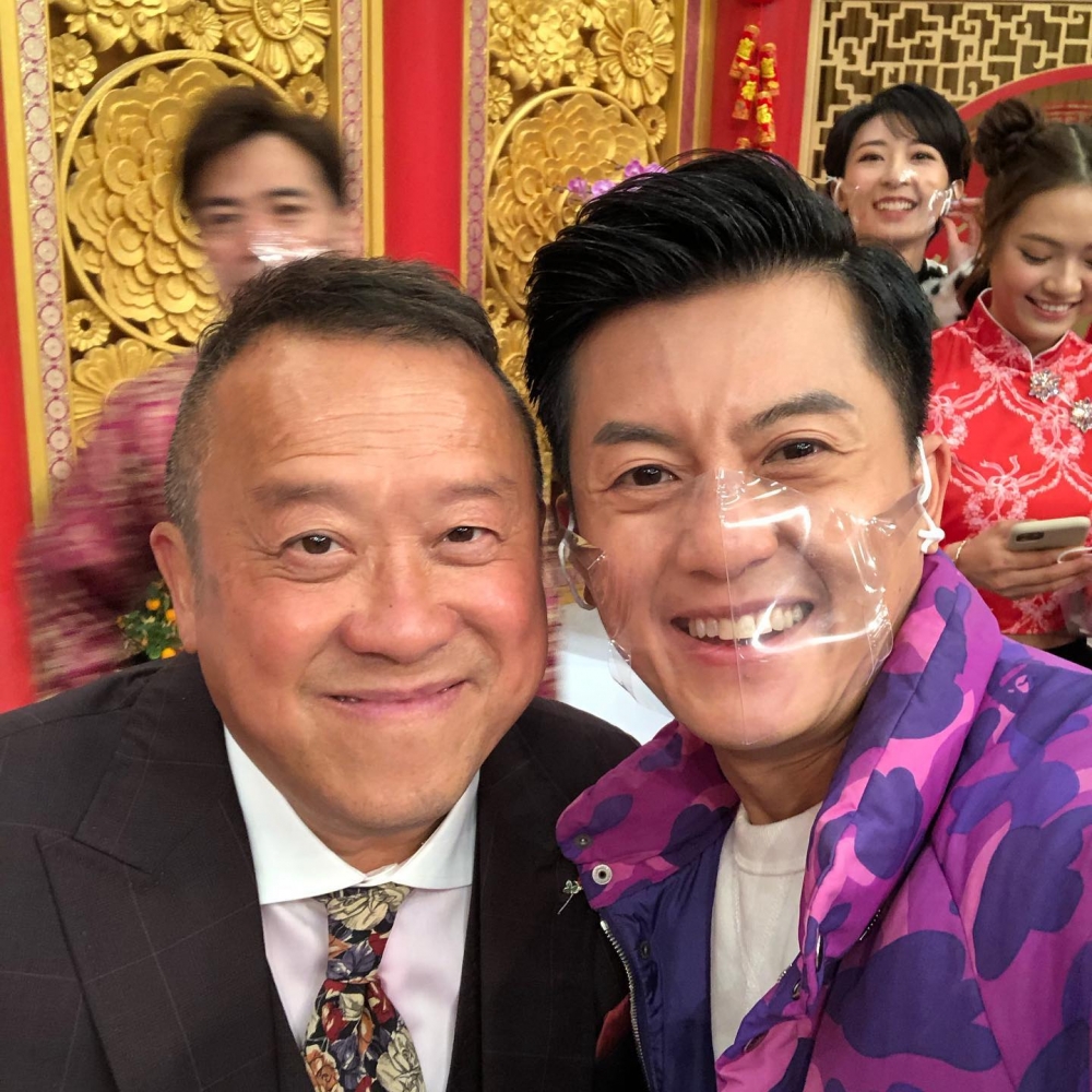 TVB藝人衛志豪為《開心大綜藝》拍攝