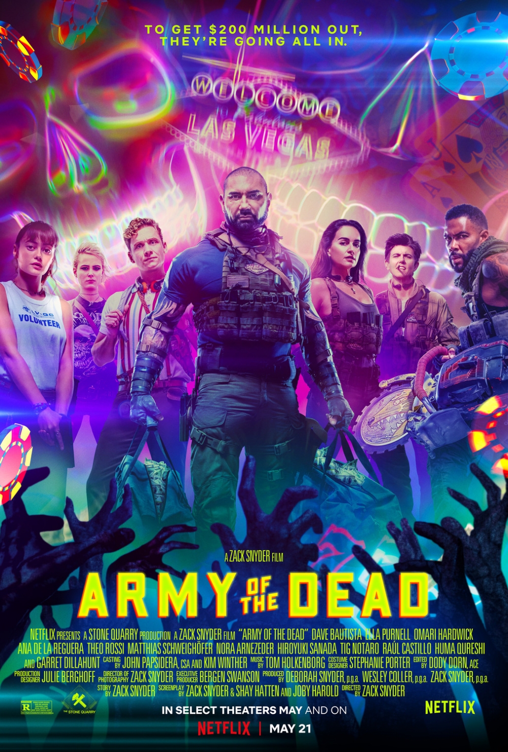 Netflix喪屍搶劫片《不死喪軍》。