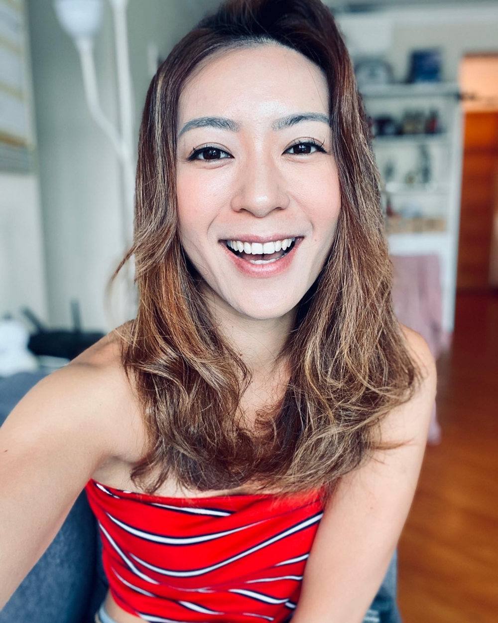 喺TVB做旅遊節目主持嘅梁芷珮(Christy)早前開直播時被網友派嬲嬲