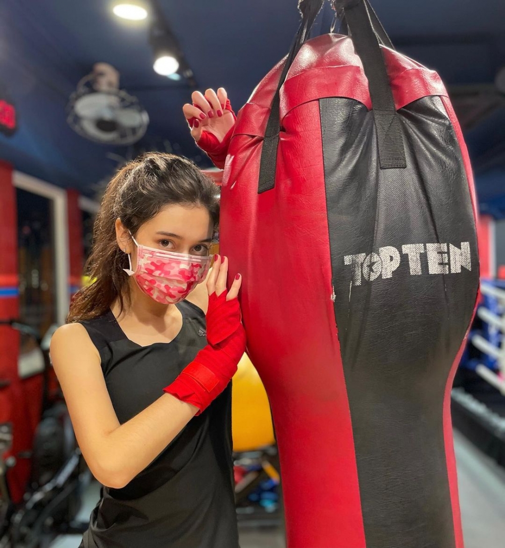 姚祖恩平時會做運動如打拳