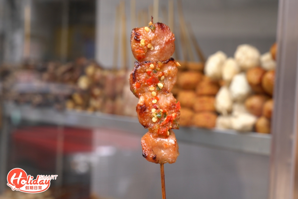 豬頸肉串燒 $14