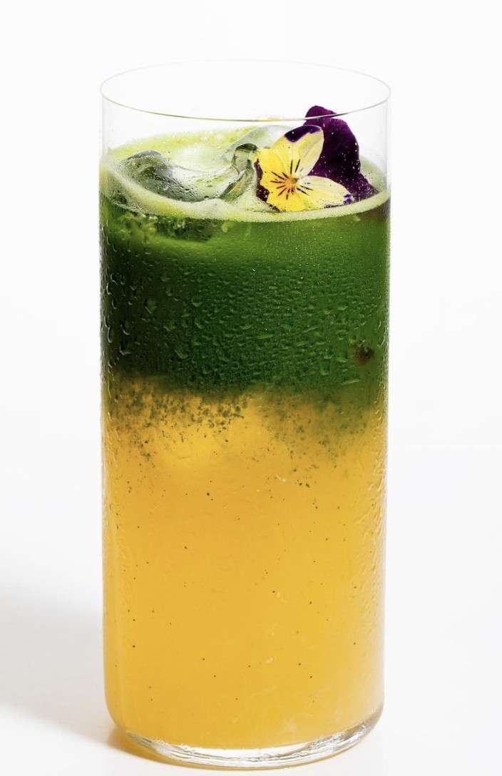 柚子檸檬抹茶梳打 $55