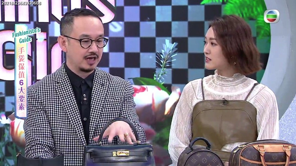 Tony指Hermès保值嘅款式其實係Kelly款同細袋