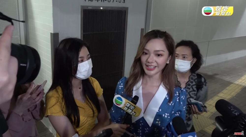 被指係「大鼻版湯洛雯」