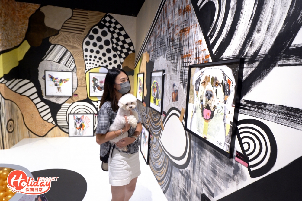 4大展區將分佈在商場不同位置,其中位於2期的展館特設【期間限定】互動藝術體驗館。