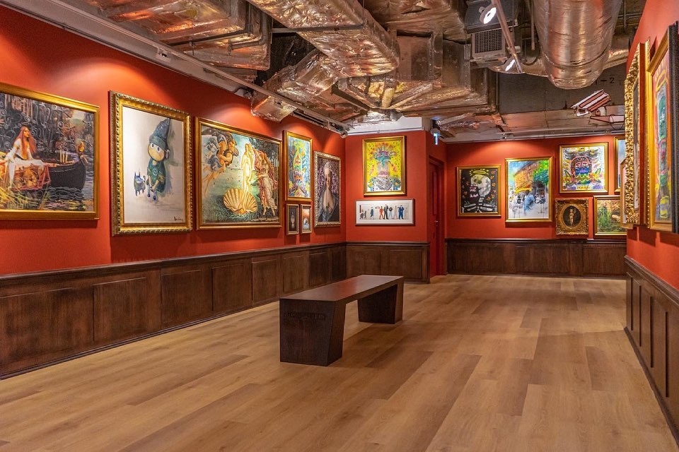 當代藝術區主要是油畫作品,大部分作品更是藝術家特別為是次展覽所創作,並首次公開展出。