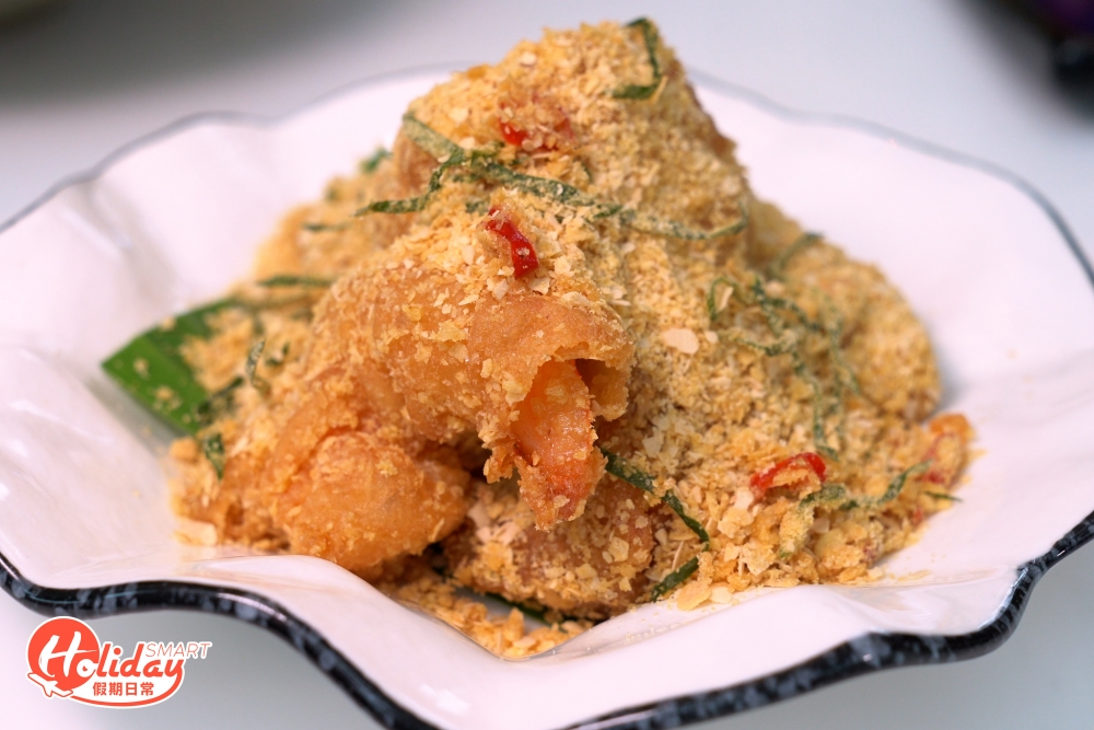 榴槤鹹蛋麥皮蝦