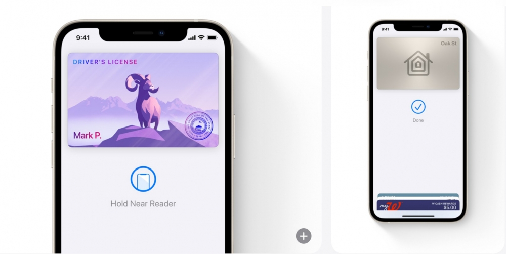 用戶在更新iOS15能將HomeKit鑰匙儲存在「錢包」裡,用於解鎖住家、辦公室甚至酒店房間等。