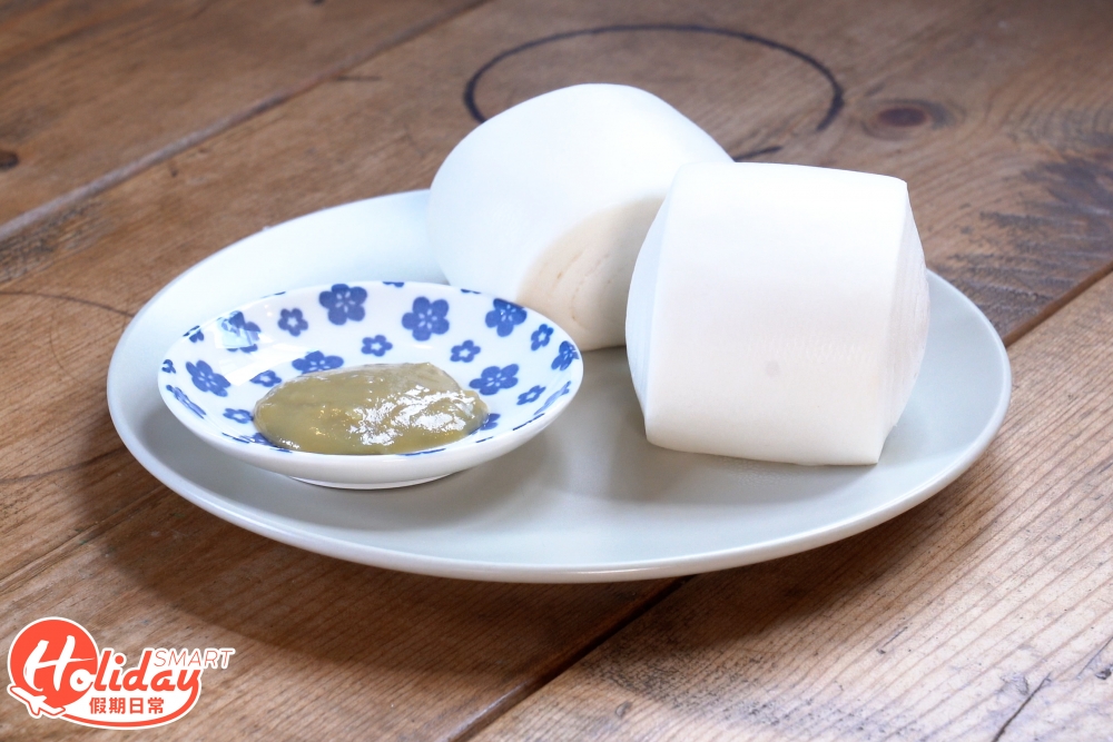 最有代表性的食物一定是腐乳饅頭,是昔日礦工的充飢糧食。