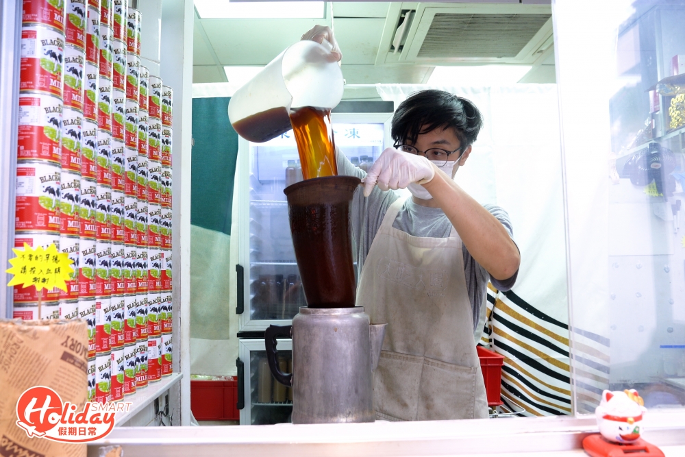 店主Tommy曾於茶餐廳學藝兩年,以5種茶葉混合製成,提升層次感。
