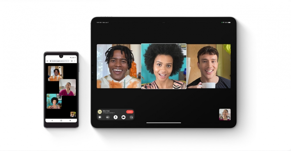 iPadOS 15支援FaceTime新功能。