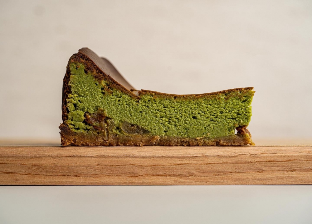 抹茶巴斯克芝士蛋糕