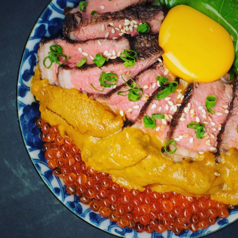 牛県燒肉海膽丼