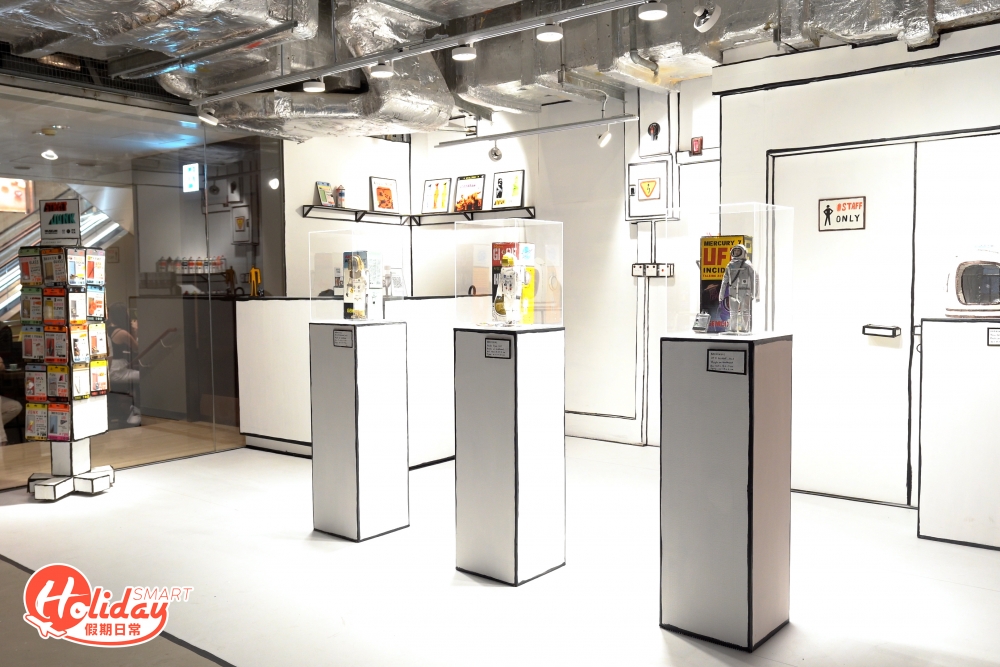 另一個焦點展區就是藝術家Barminski以紙板打造的另類藝術商店Barminski Art Store。