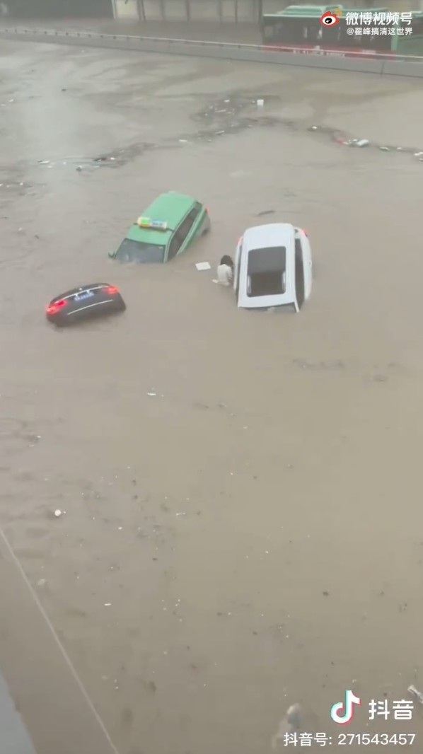 河南連日大暴雨引發嘅水災持續