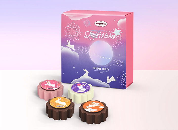 星．明月月餅禮盒。