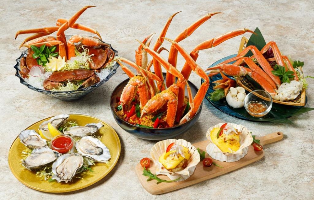 「蟹」逅海鮮自助晚餐