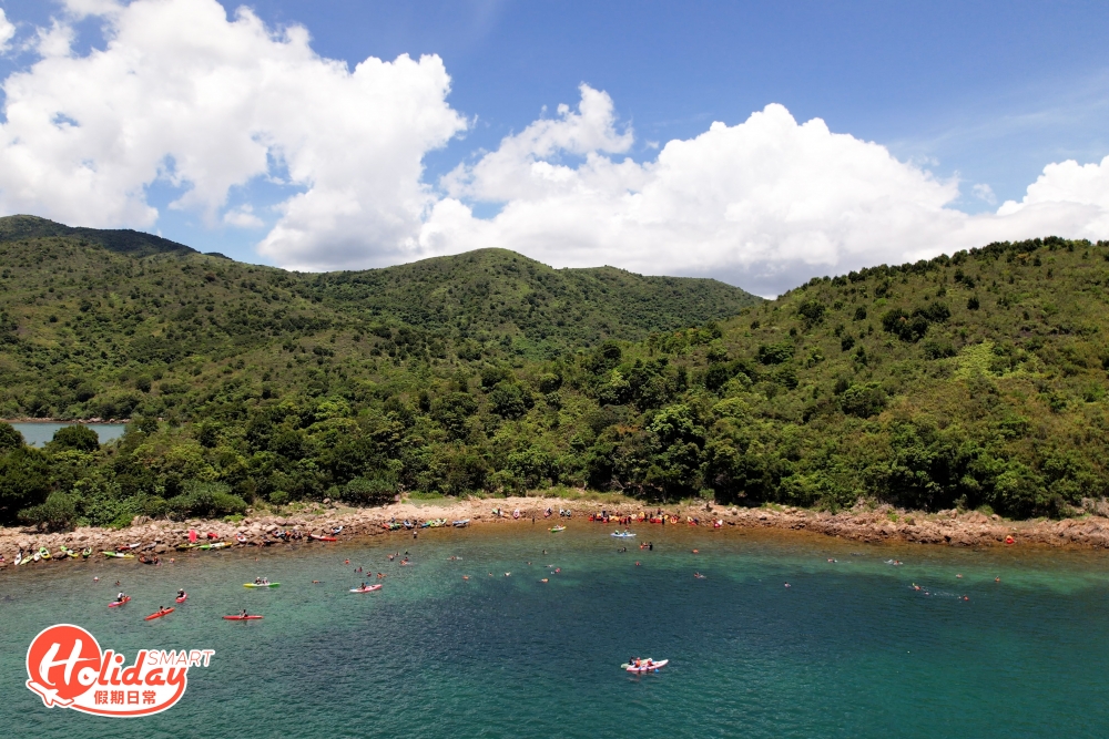 說到水上活動又怎少得浮潛,今次就去到熱門浮潛勝地海下灣,兩手揈揈一次過玩齊划獨木舟和浮潛。