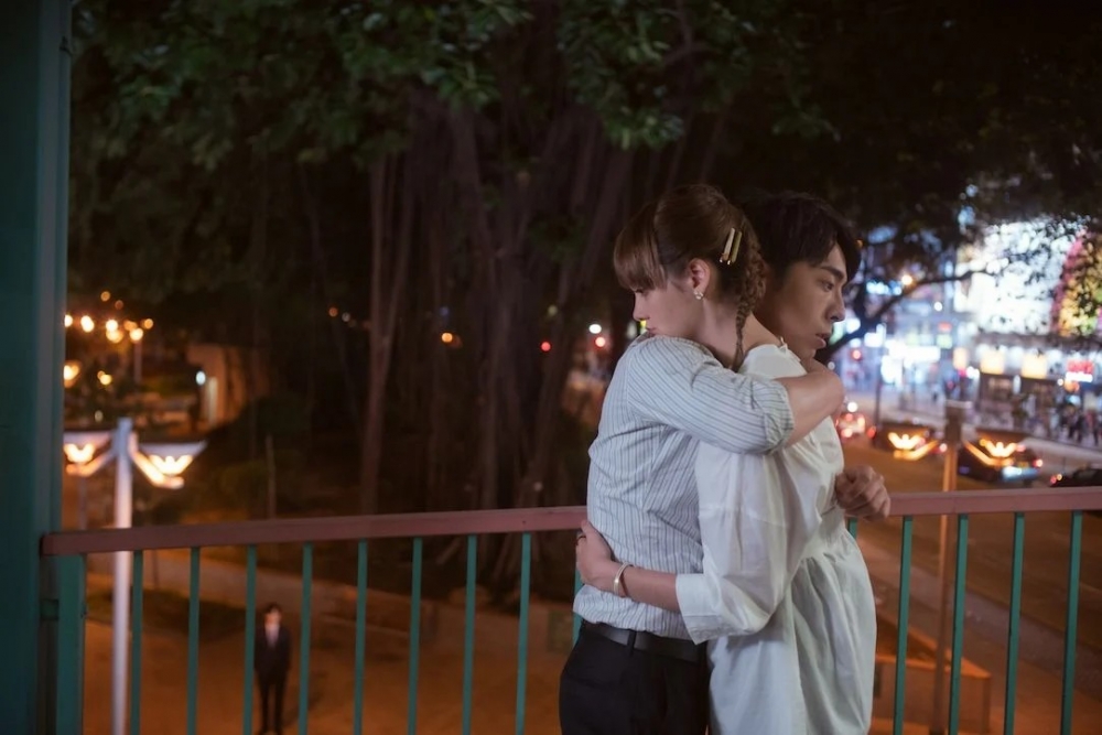 梓芊向阿田表白。