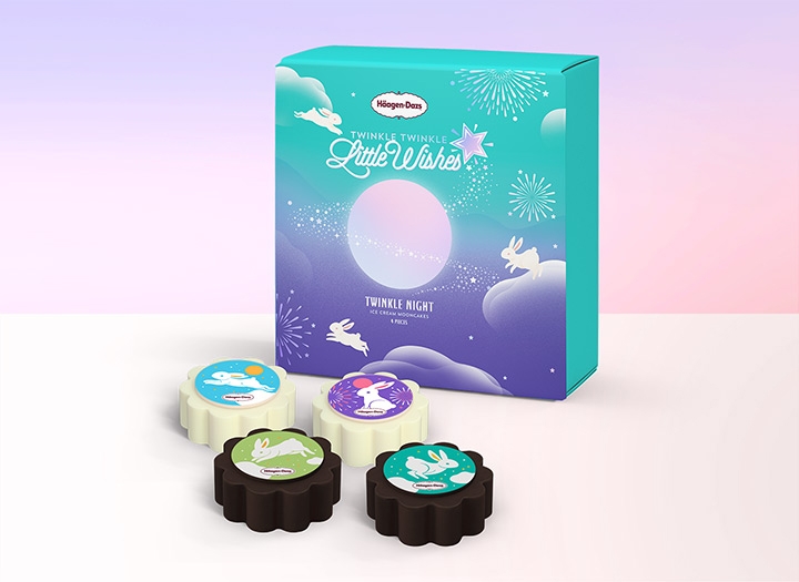 星．復古月餅禮盒。