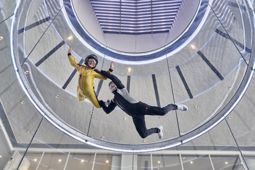 最小4歲就可以參與,成為空中飛人。