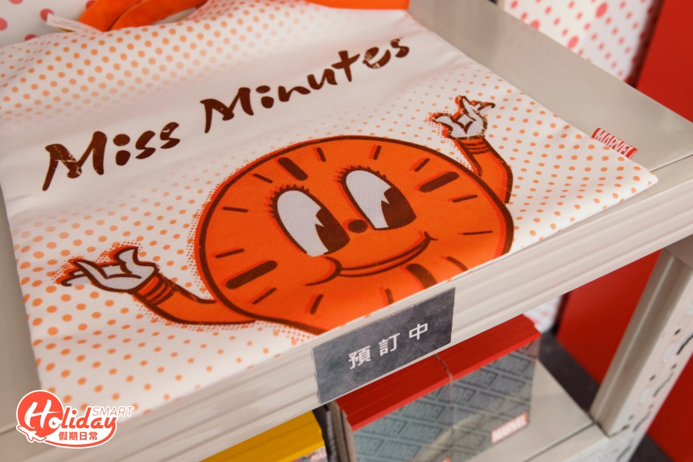 同時亦有14件全球獨家洛基周邊讓粉絲預購,包括模仿TVA的工作服、Miss Minutes時鐘、A5筆記本及襟章套裝等,讓洛基迷盡情選購,輕鬆把家居打造成TVA工作空間。