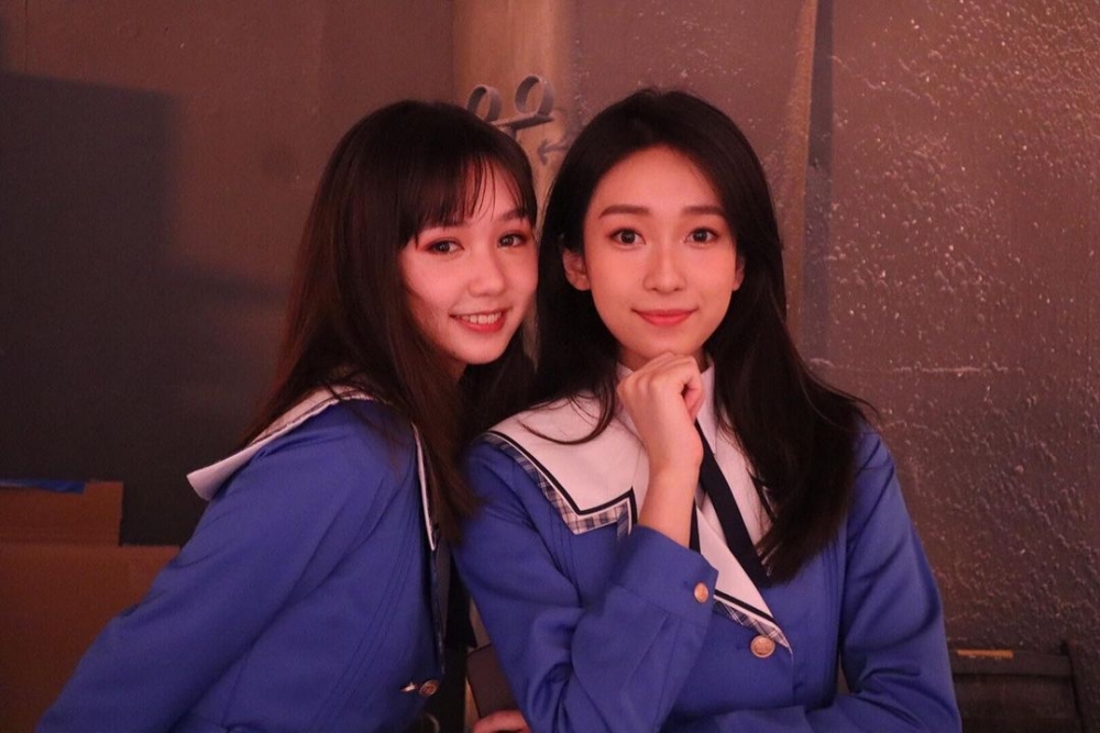 現年19歲Candy(圖右)曾出演ViuTV《YOLO的練習曲》