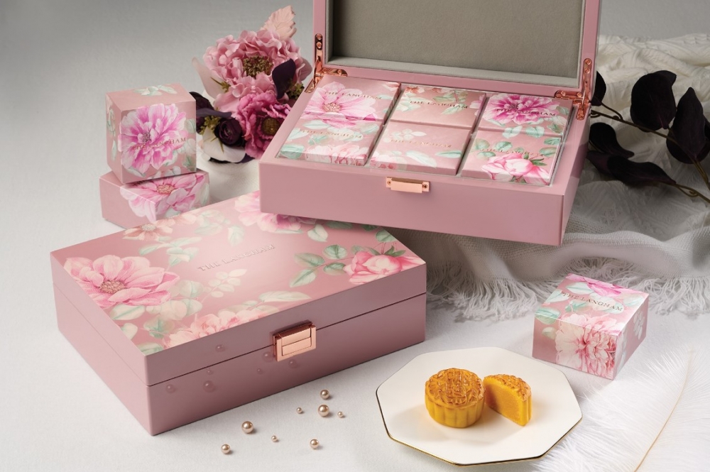 迷你奶黃月餅。