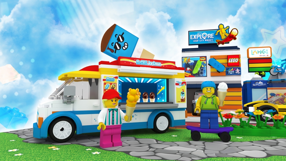 The LOHAS化身成樂高®單車徑。