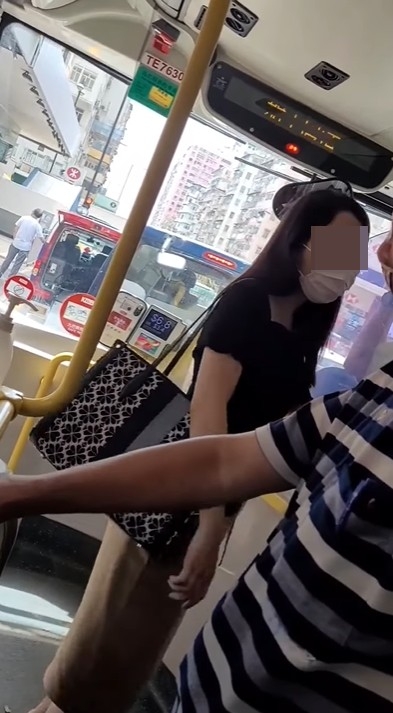 港女爆粗鬧九巴司機