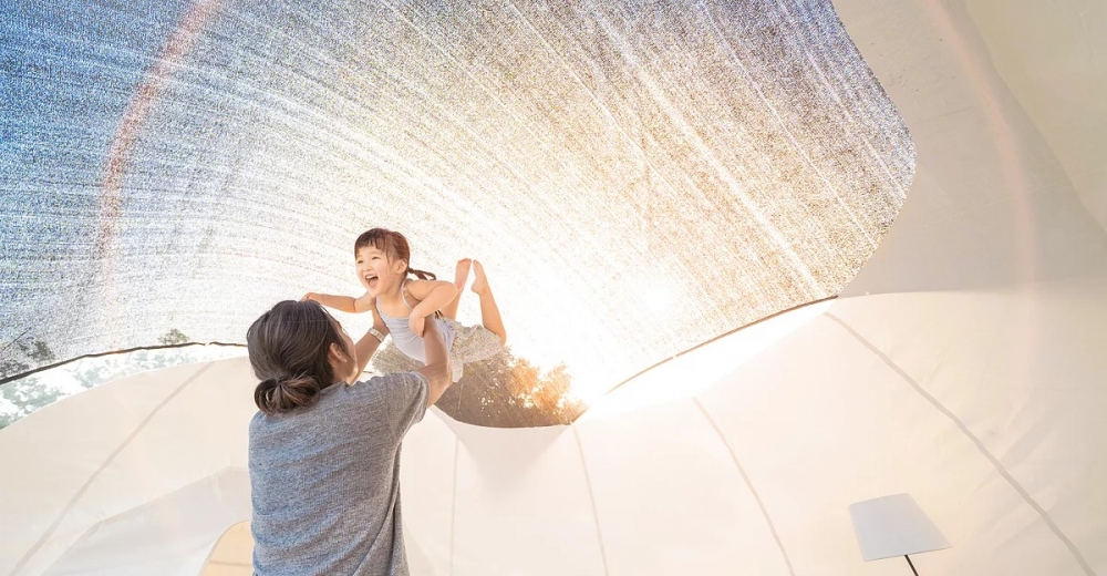 星園Galaxy Garden的星空帳幕有不同款式。