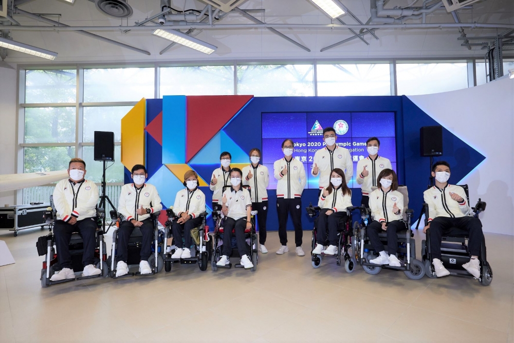港隊派出24位殘疾運動員,分別出戰2020東京殘奧會的8大項目。